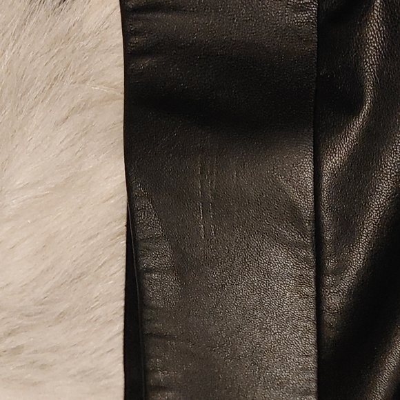 'A' Faux Leather Pants Plus Sz 30-32 - Picture 6 of 6